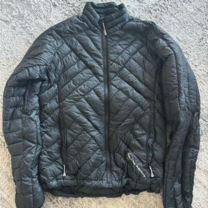 Big Agnes Hole in the Wall Black Women's Down Jacket Size Medium